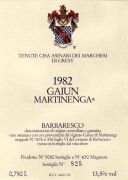 Barbaresco_Di Gresy_Gajun 1982